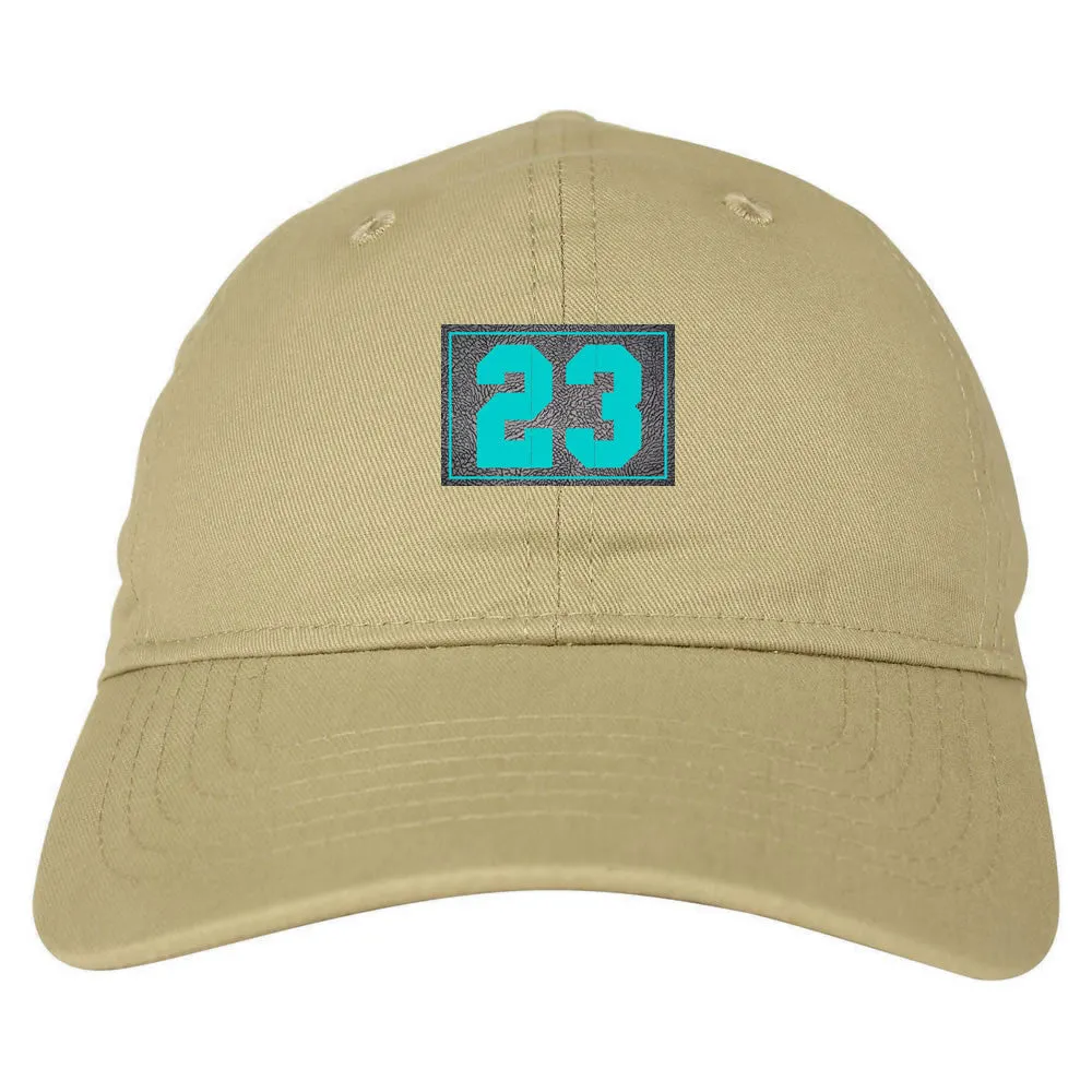 23 Cement Blue Jersey Dad Hat