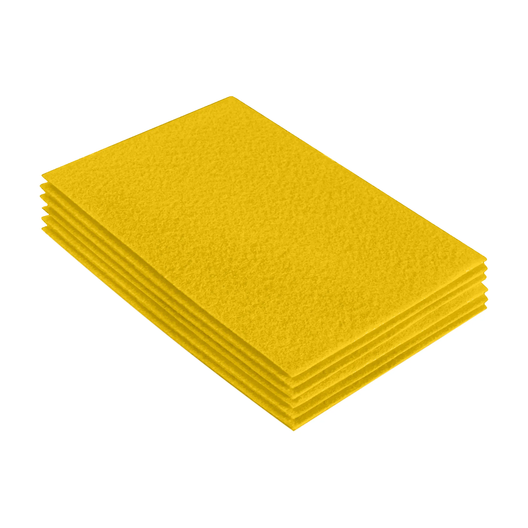 Acrylic Felt 9"X12" Sheet Packs | Yellow