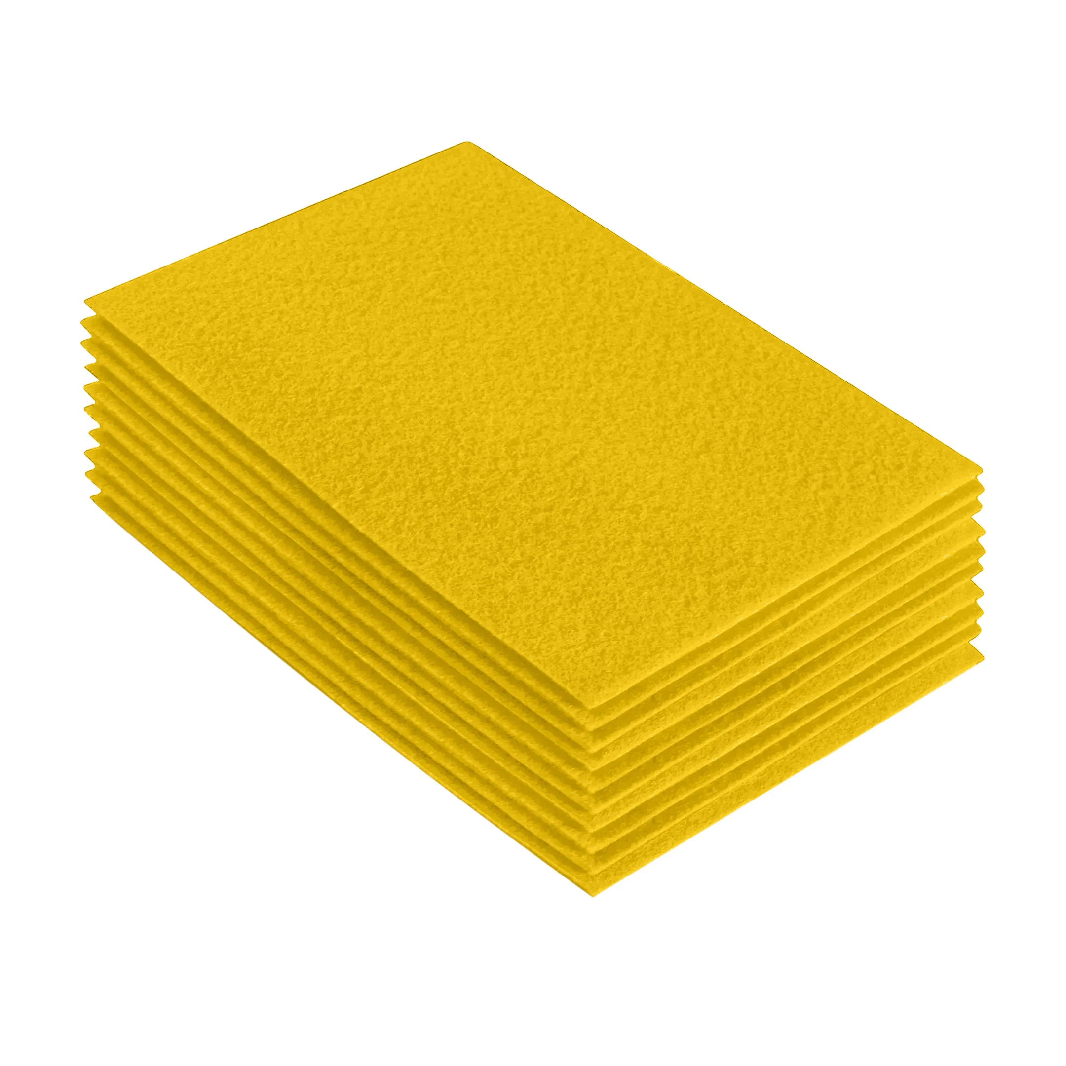 Acrylic Felt 9"X12" Sheet Packs | Yellow