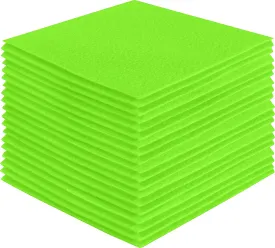 Acrylic Felt Craft Sheet Packs | Neon Green A54