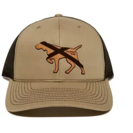 Alabama Leather Patch Pointer Trucker Hat