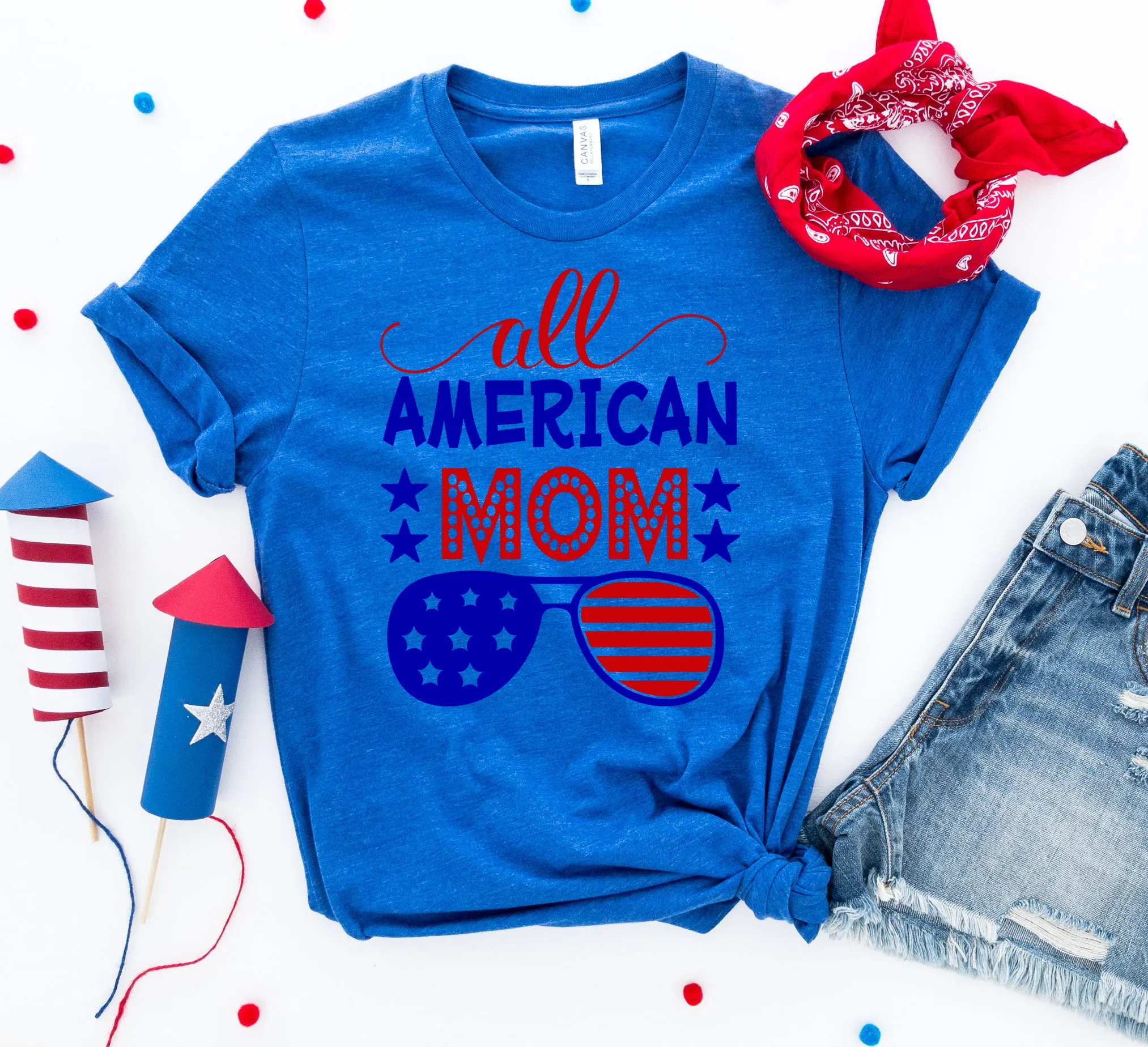 All American Mom T-shirt