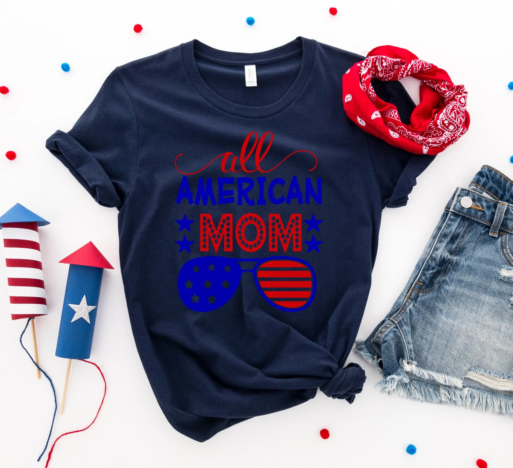 All American Mom T-shirt