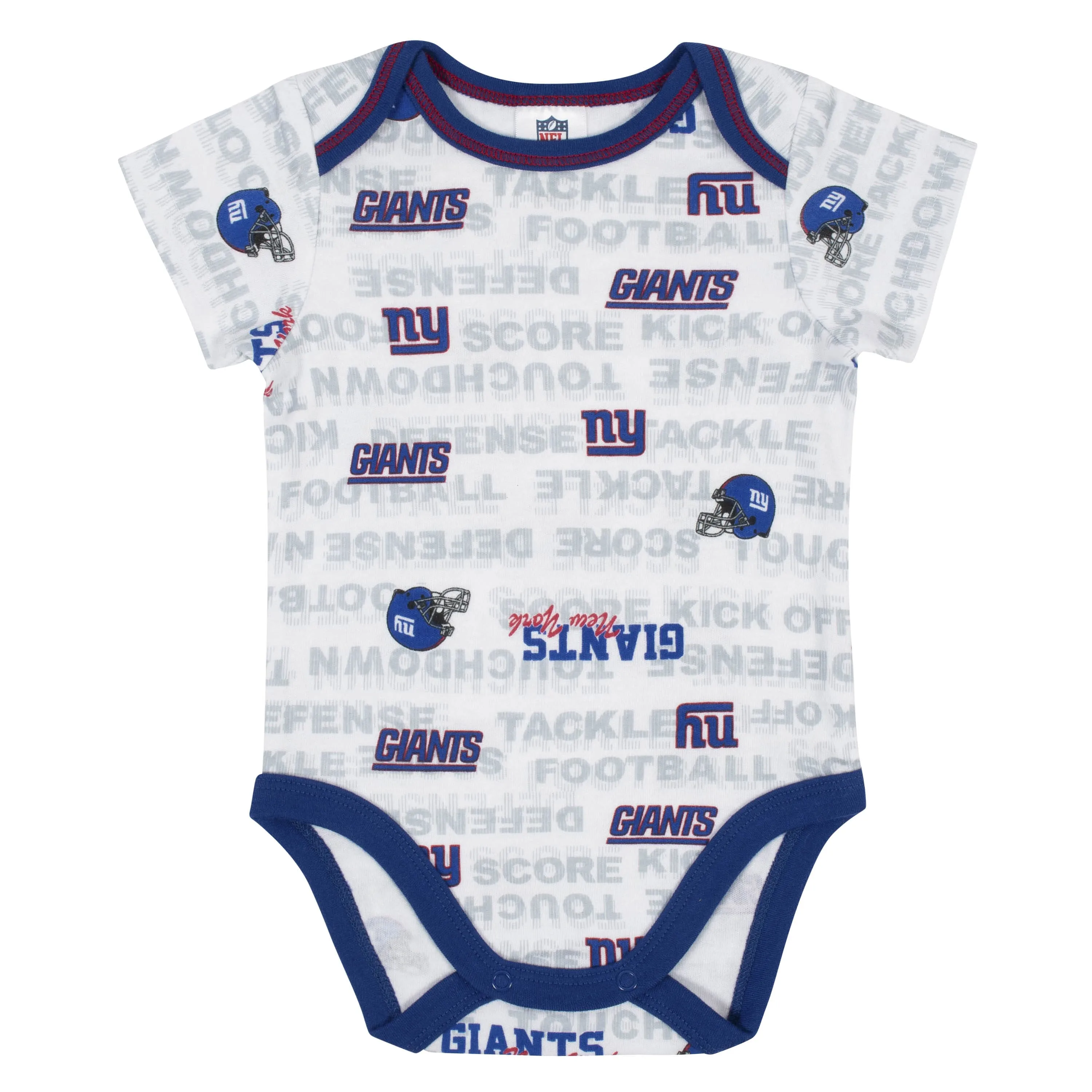 Baby Boys 3-Piece New York Giants Bodysuit, Cap, and Bib Set