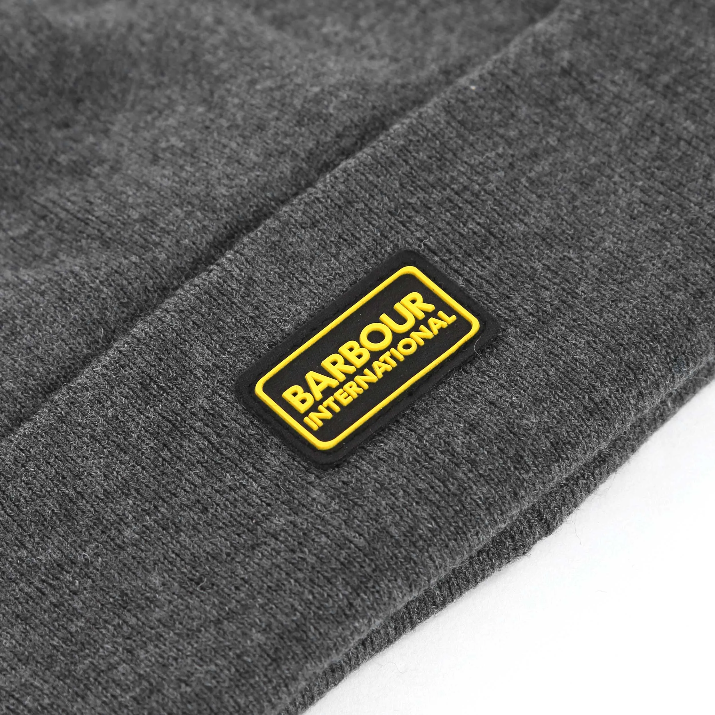 Barbour Sensor Legacy Beanie Hat in Grey Marl