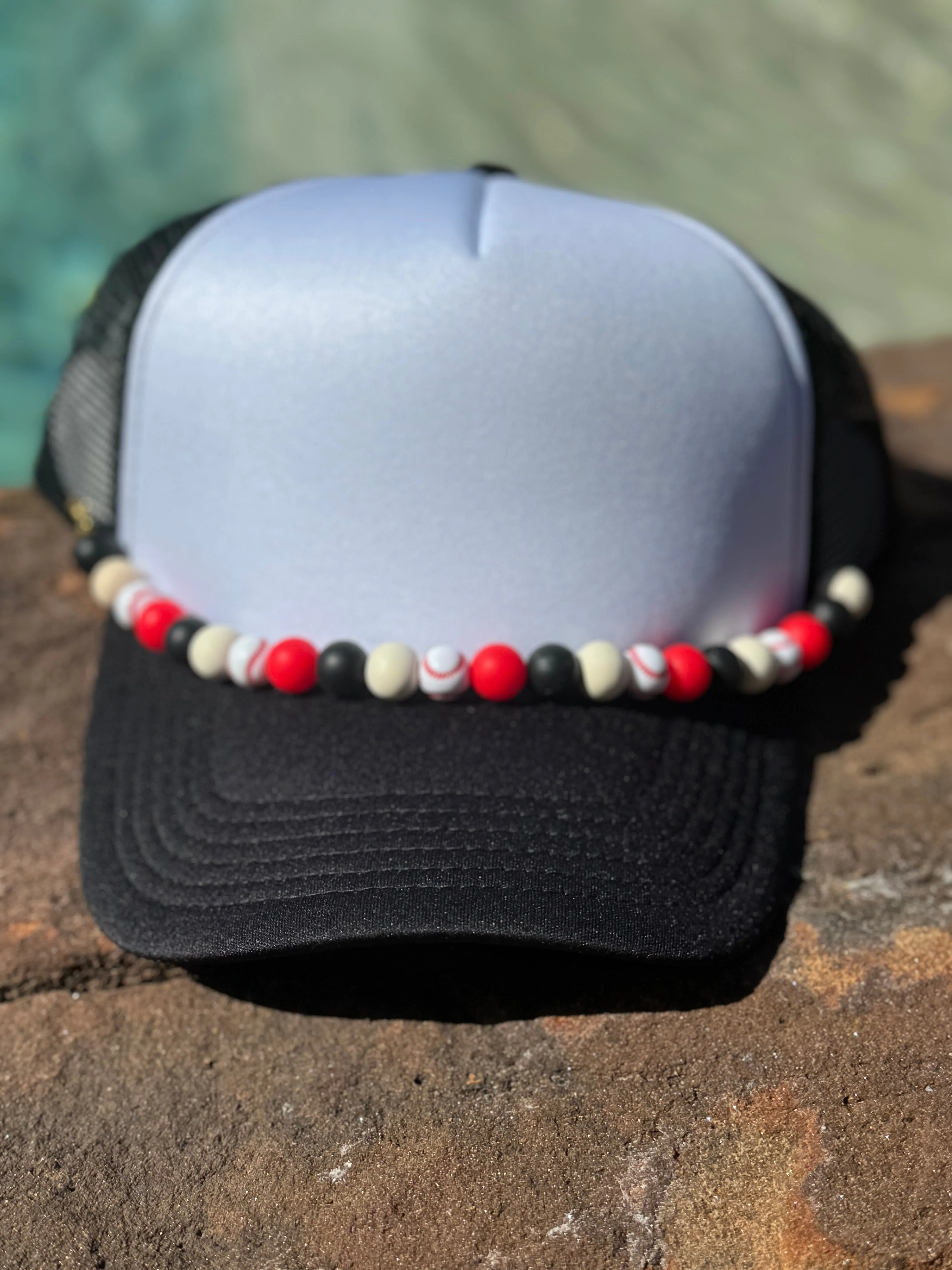 Baseball BEAD CHAINS for Trucker Hats