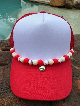 Baseball BEAD CHAINS for Trucker Hats