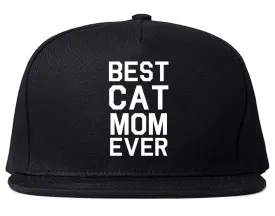 Best Cat Mom Ever Mens Snapback Hat