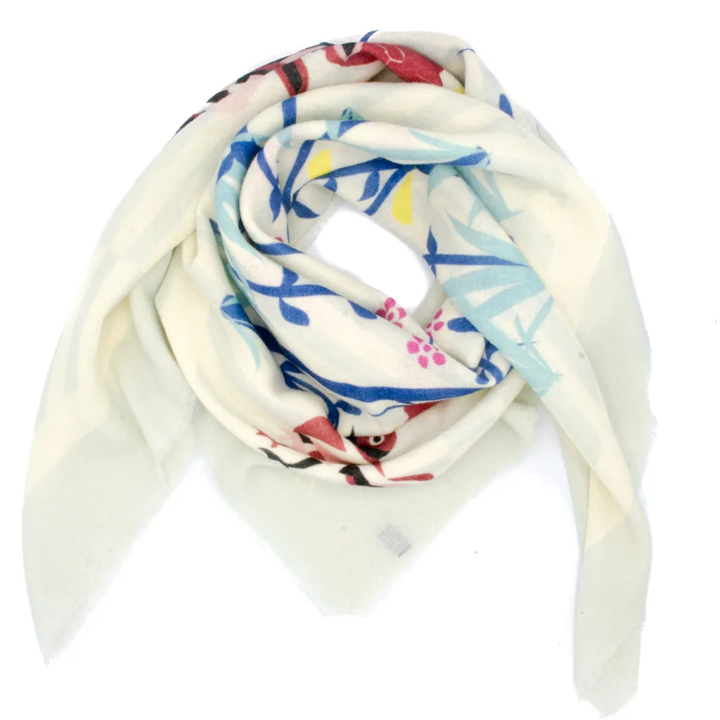 Biainili Garden Wool Scarf