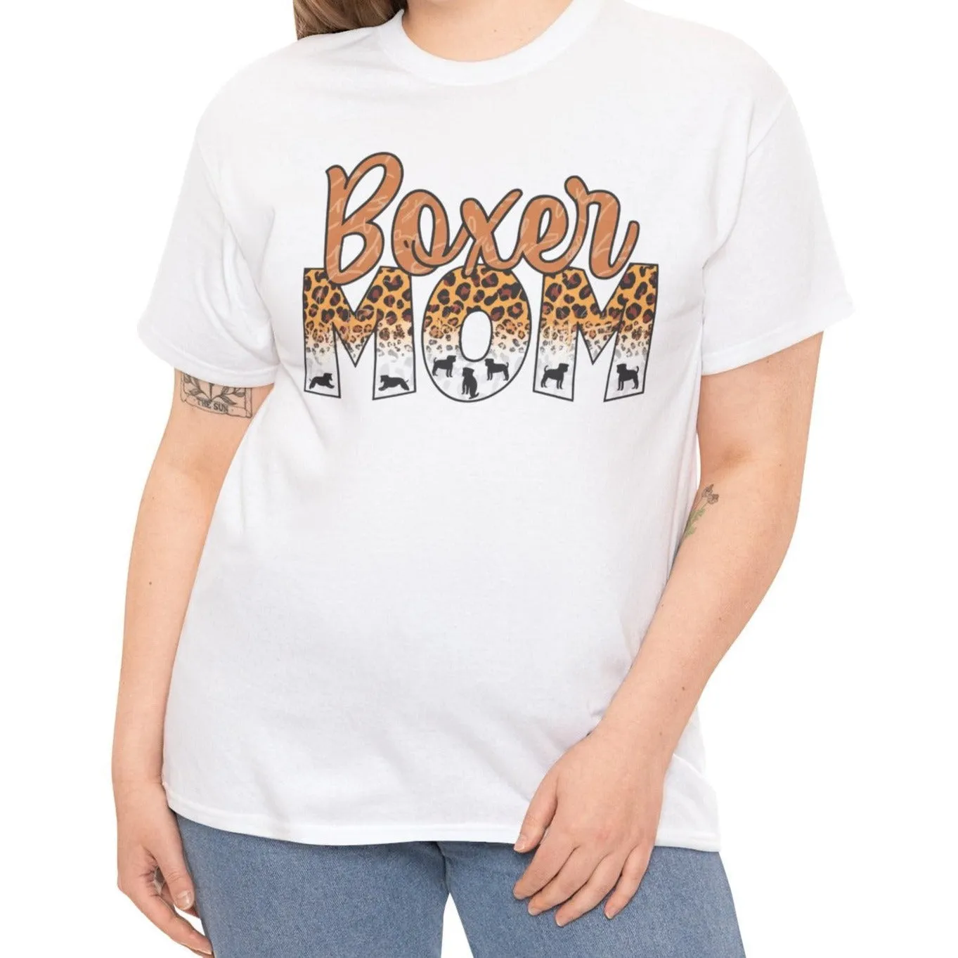 Boxer Mom |  Cotton Tee