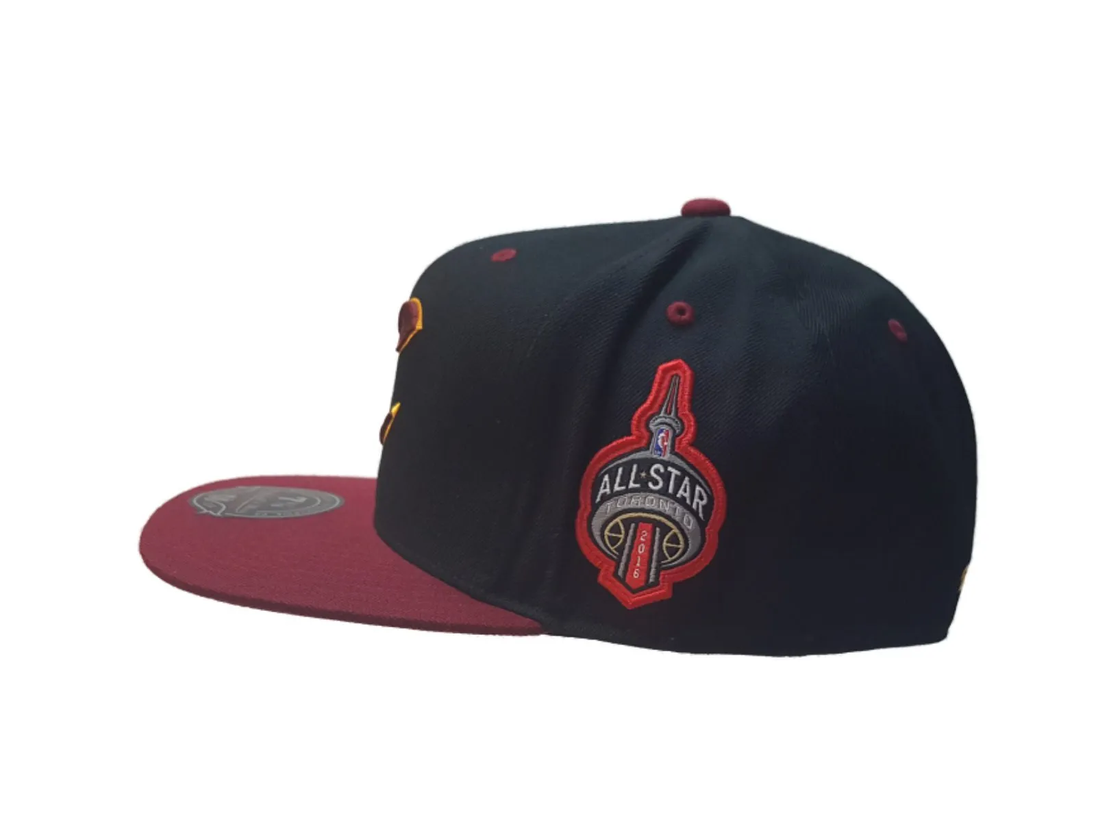 Cleveland Cavaliers Mitchell & Ness All-Star 2016 Game Fitted Hat Cap (7 3/8)