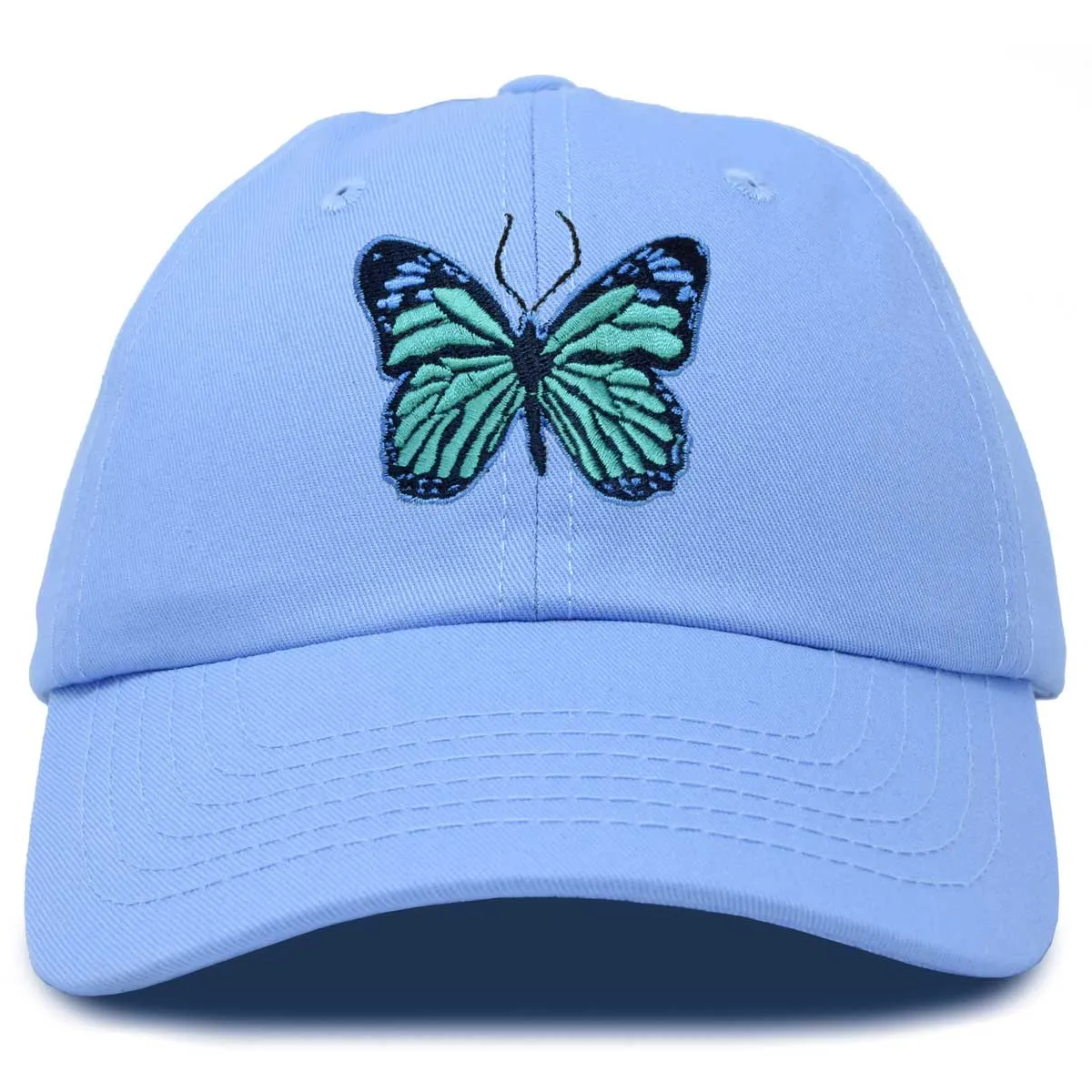 Dalix  Blue Butterfly Hat