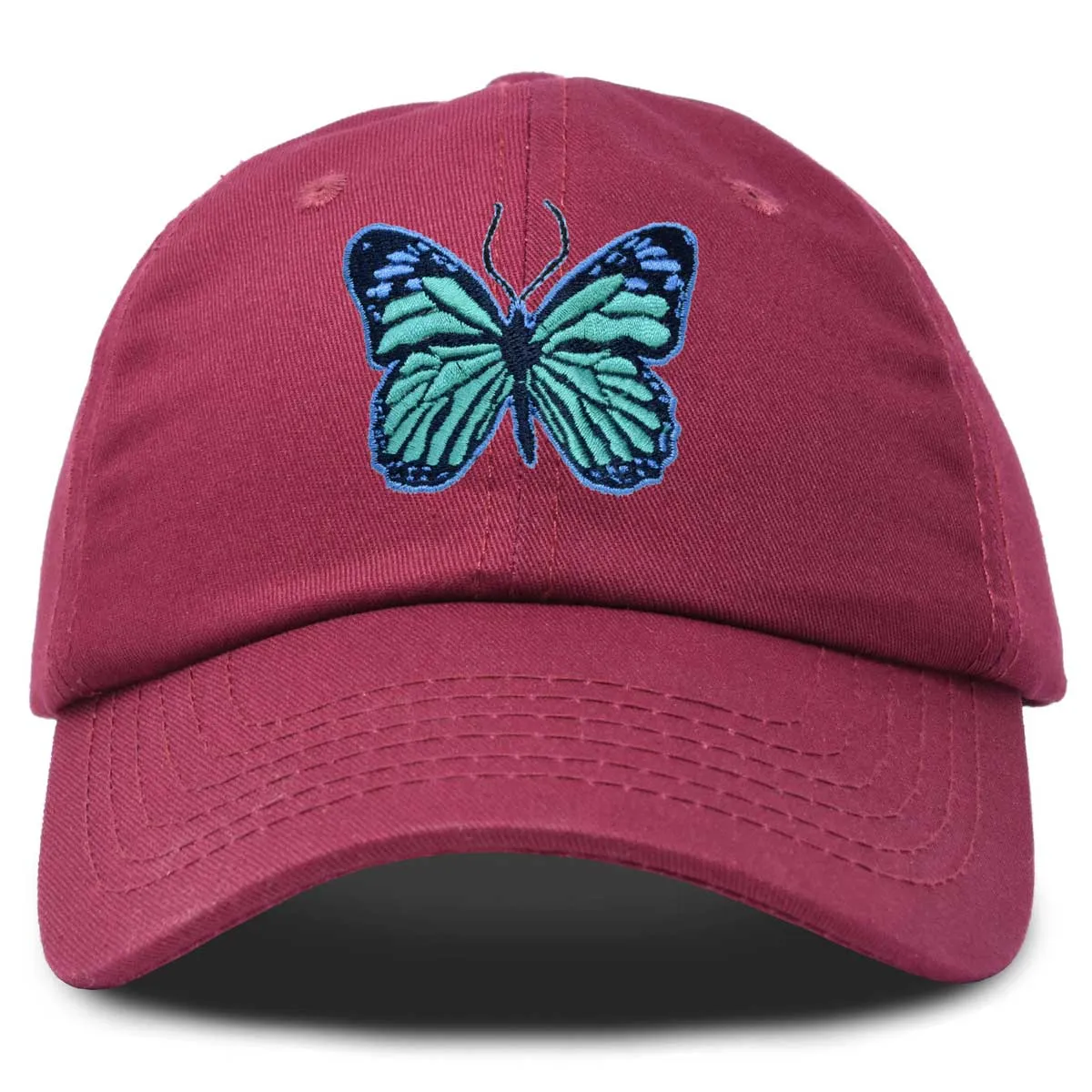 Dalix  Blue Butterfly Hat