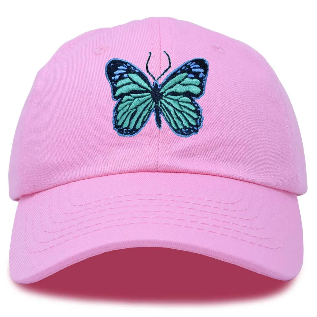 Dalix  Blue Butterfly Hat