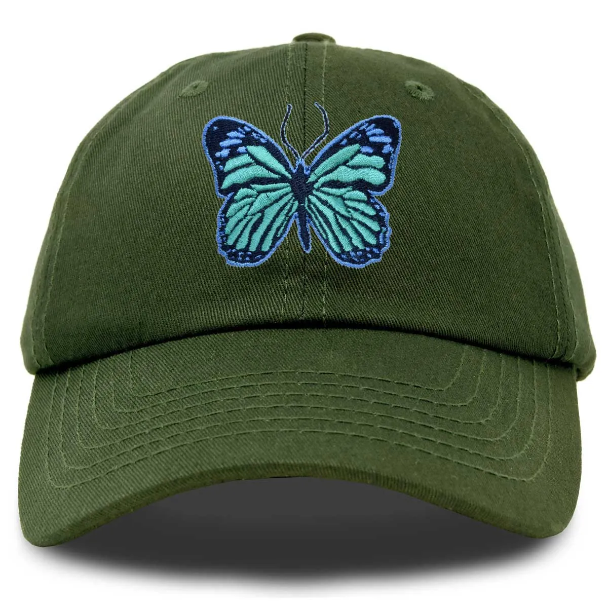 Dalix  Blue Butterfly Hat