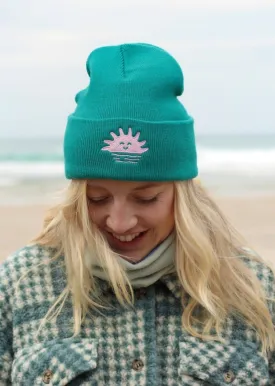 Dawn Patrol Classic Beanie in Turquoise