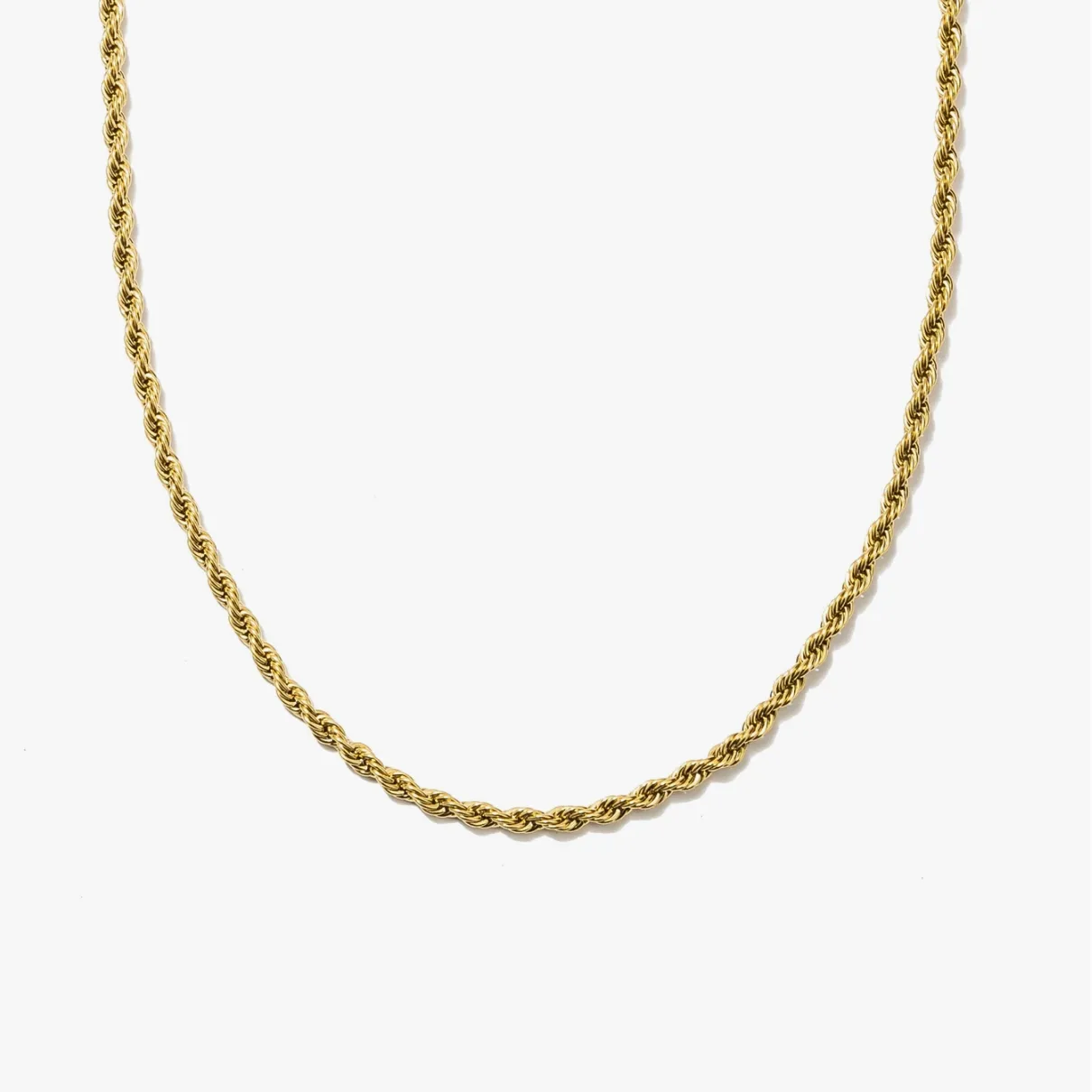 Elmont Gold Chunky Twisted Brenda Grands Necklace