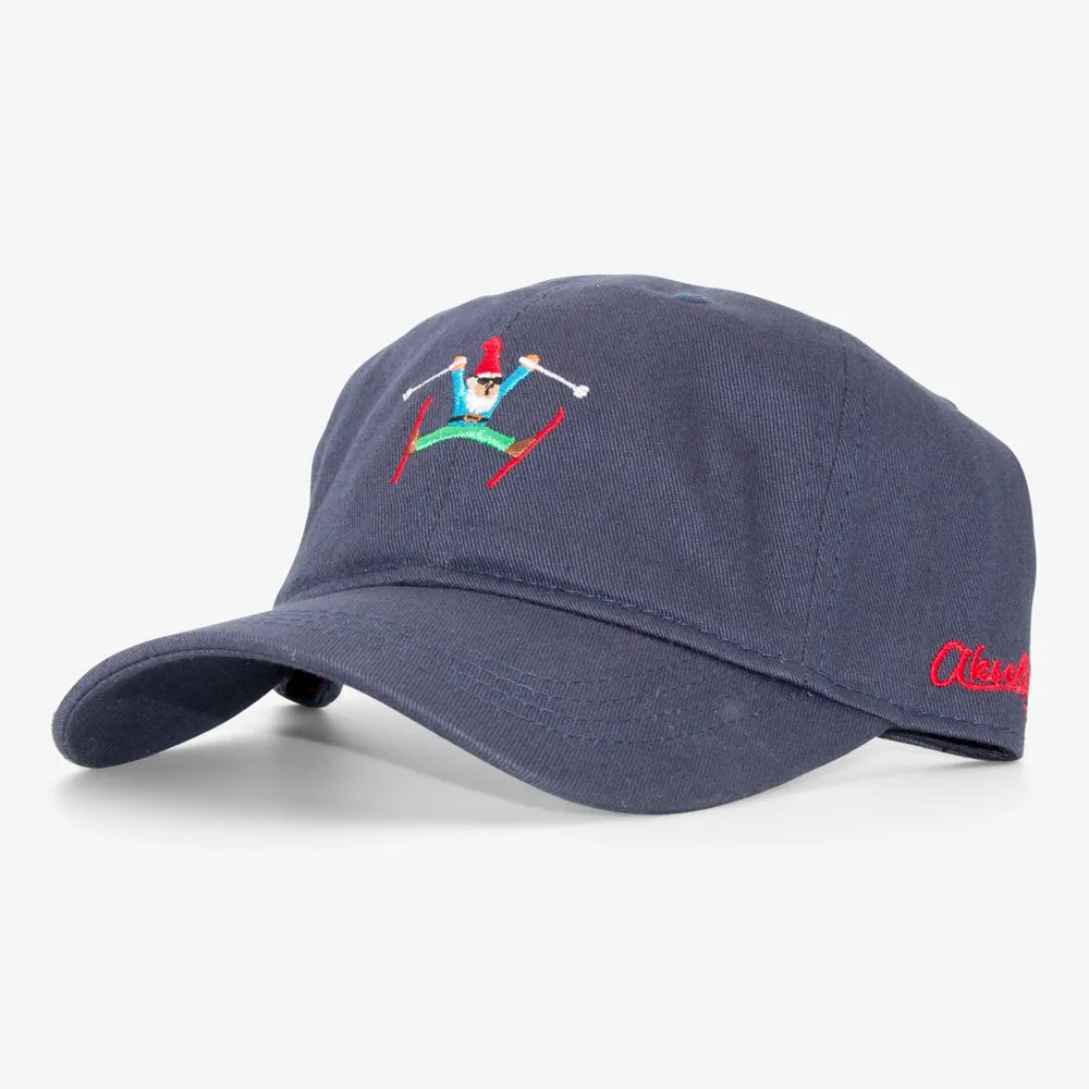 Gnome Skier Dad Hat