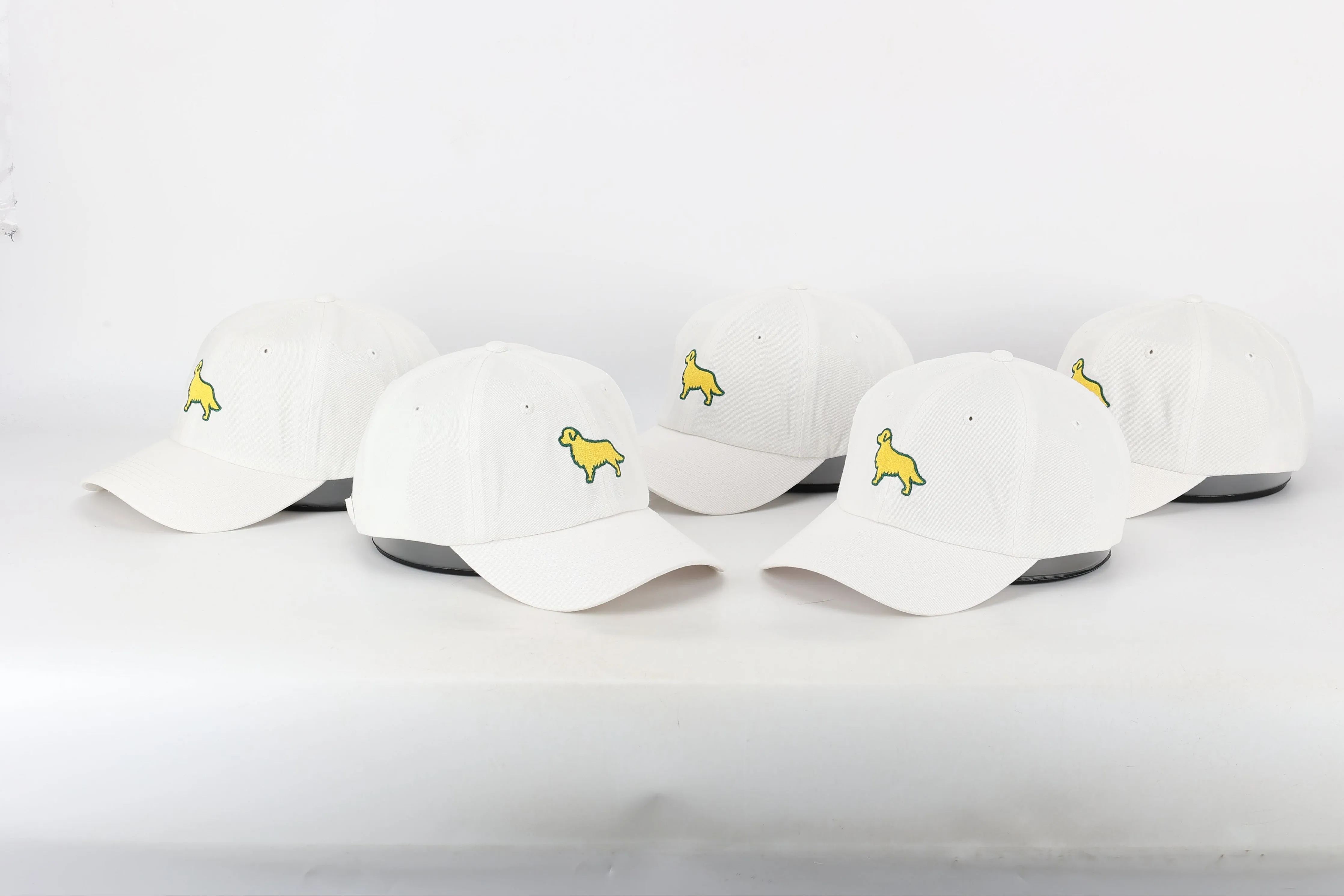 Golden Retriever Hat | White