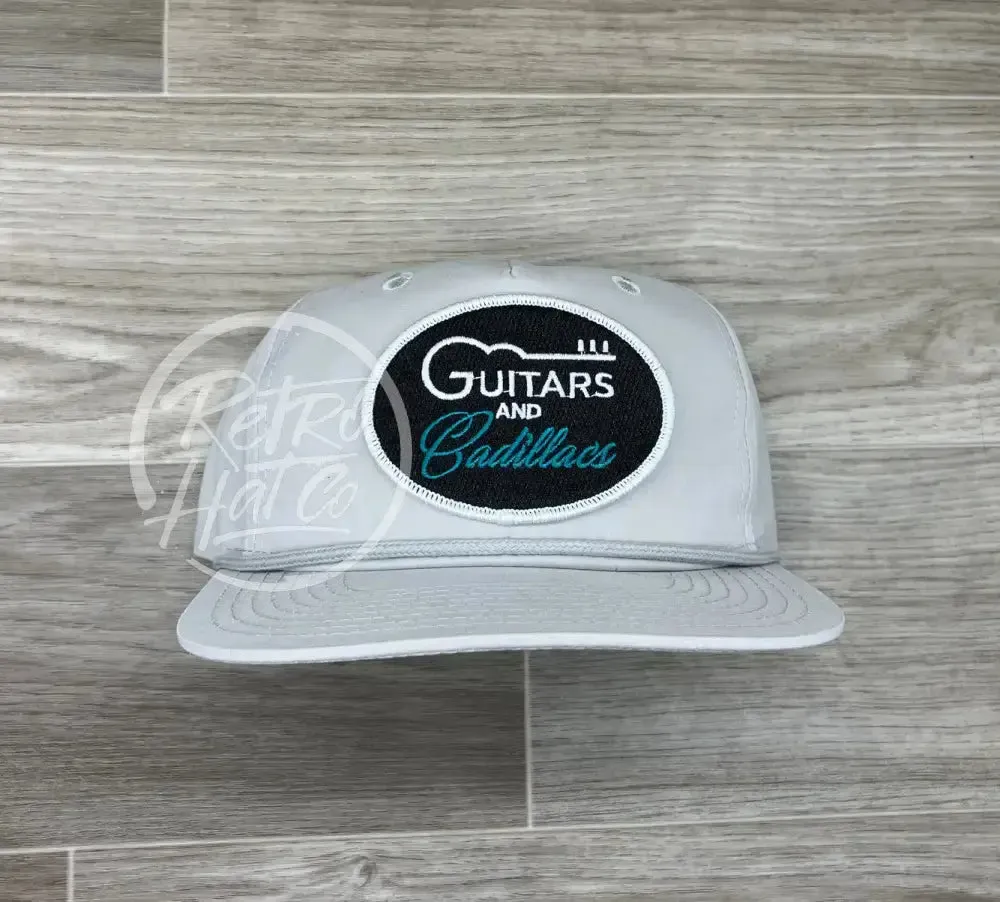 Guitars & Cadillacs (oval) on Retro Rope Hat