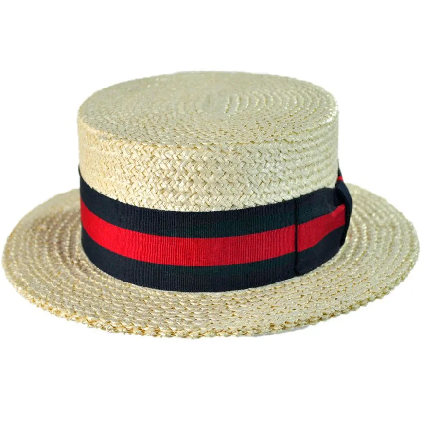 Italian Straw Boater by Capas