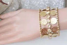 JEWISH COIN BRACELET