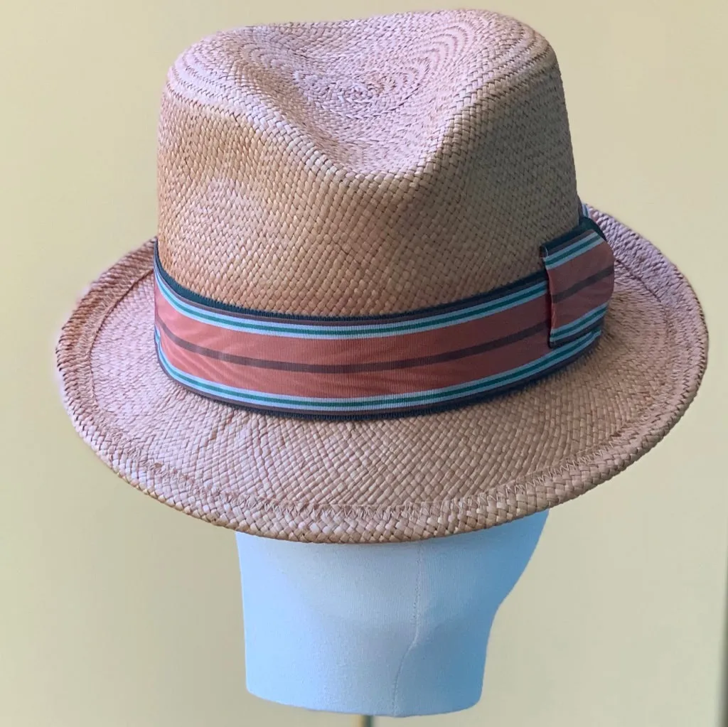 Landry Fedora in Camel Panama