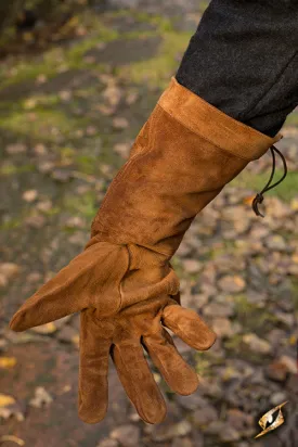 Leather Gloves - Suede