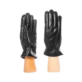 Leather Gloves With Elastic