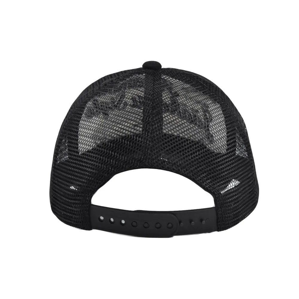 Mesh Trucker Hat Sport Baseball Cap Adjustable Suede Brim Visor Unisex Golf Dad Hat YZM0163