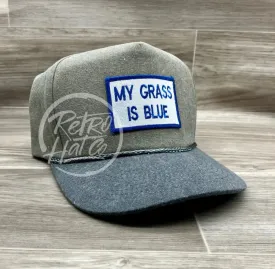 My Grass Is Blue on 2-Tone Stonewashed Rope Hat