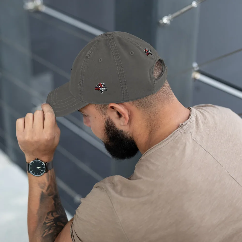 NEW! MAXWRIST 4 Logo Distressed Dad Hat