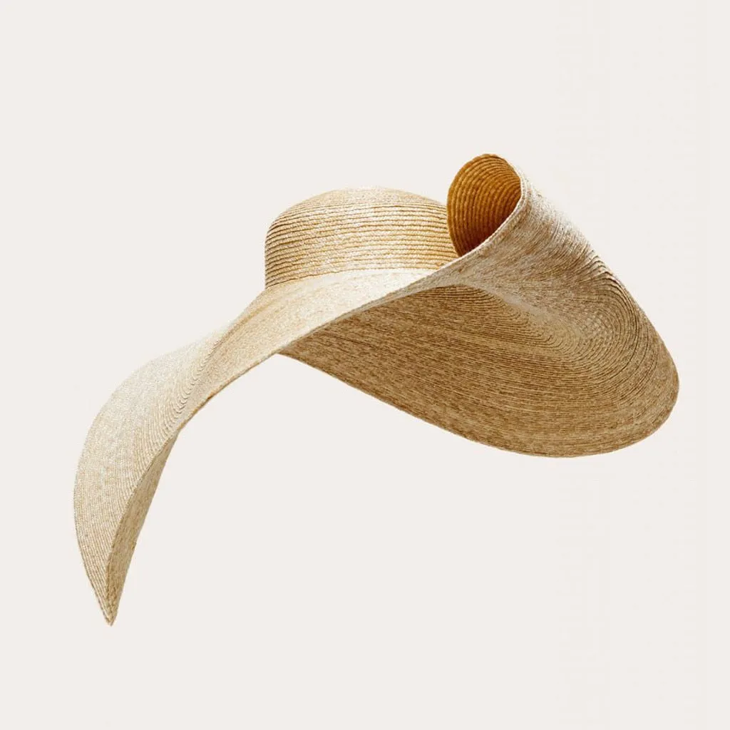 OMEGA Oversized Straw Hat