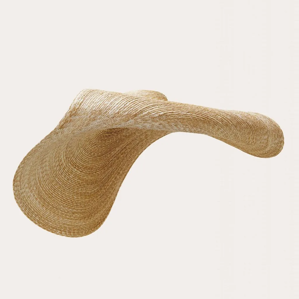 OMEGA Oversized Straw Hat