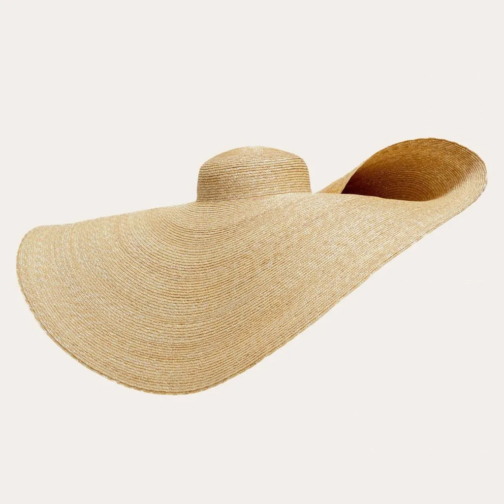 OMEGA Oversized Straw Hat