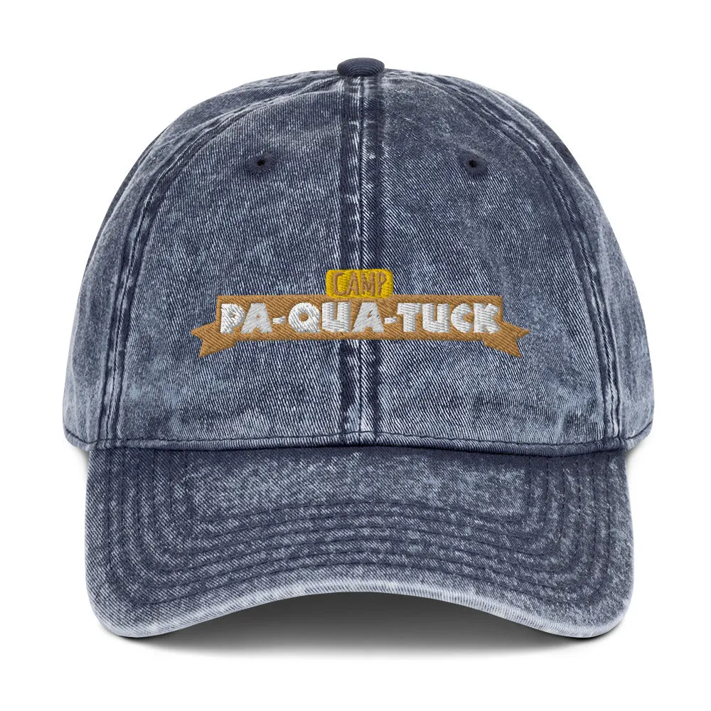 Pa-Qua-Tuck Vintage Cotton Twill Cap