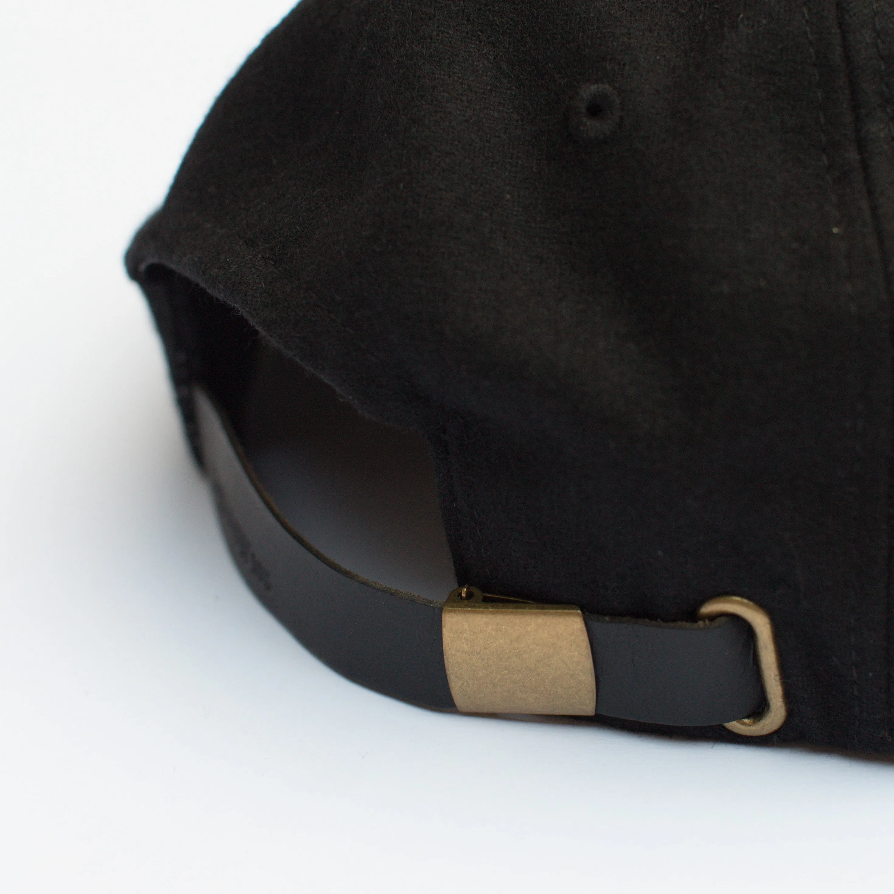 PARKER CAP - BLACK WOOL