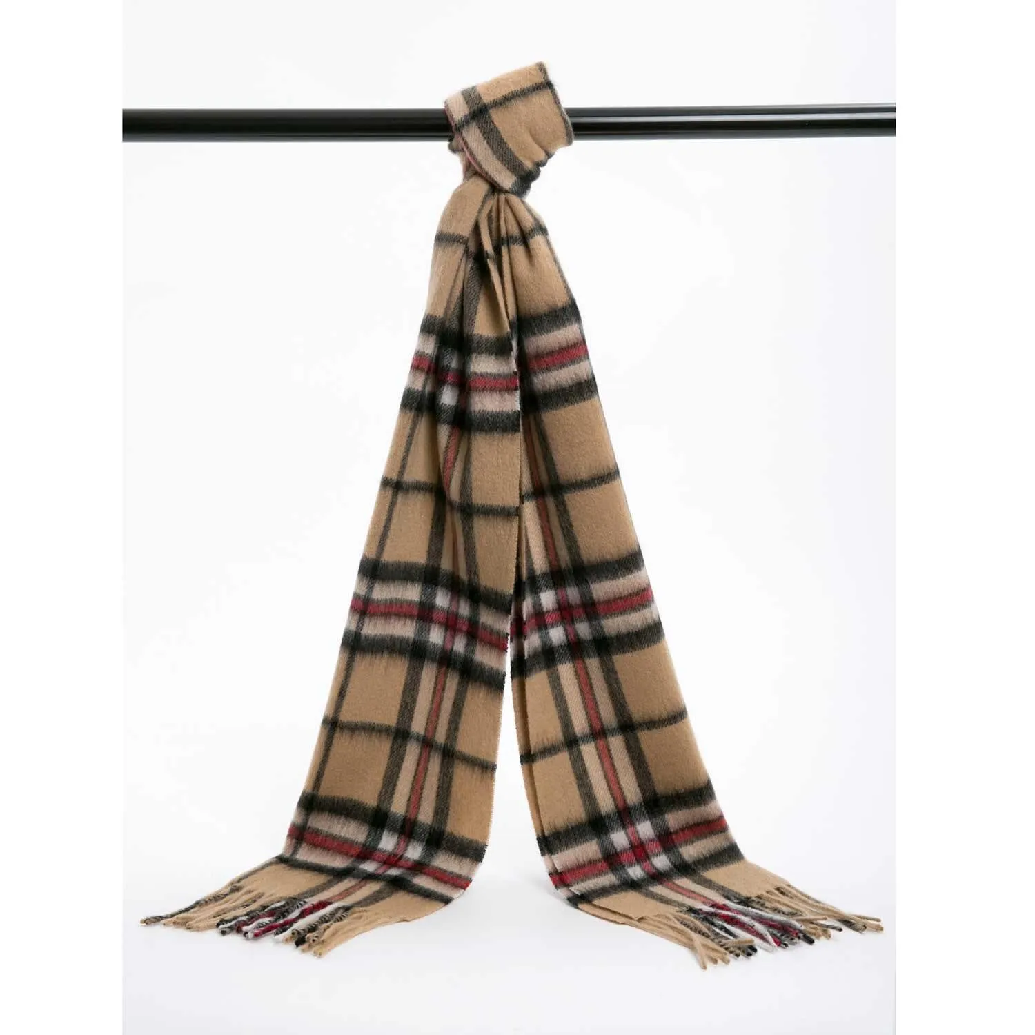 POSH FLEECE Pure Wool Luxurious Scarf with Fringed Trim SGB10001