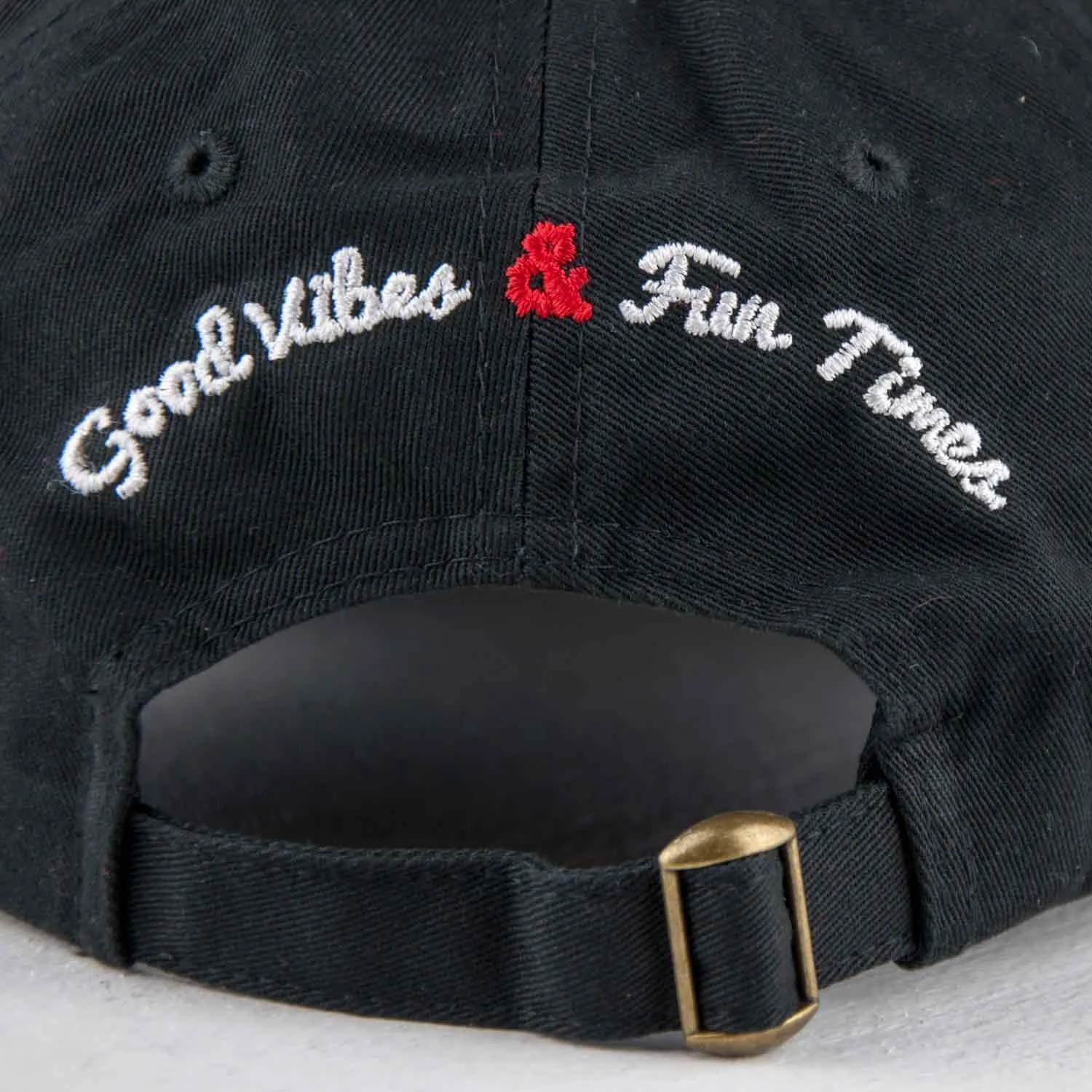 "OG Good Vibes & Fun Times" Dad Cap - Black