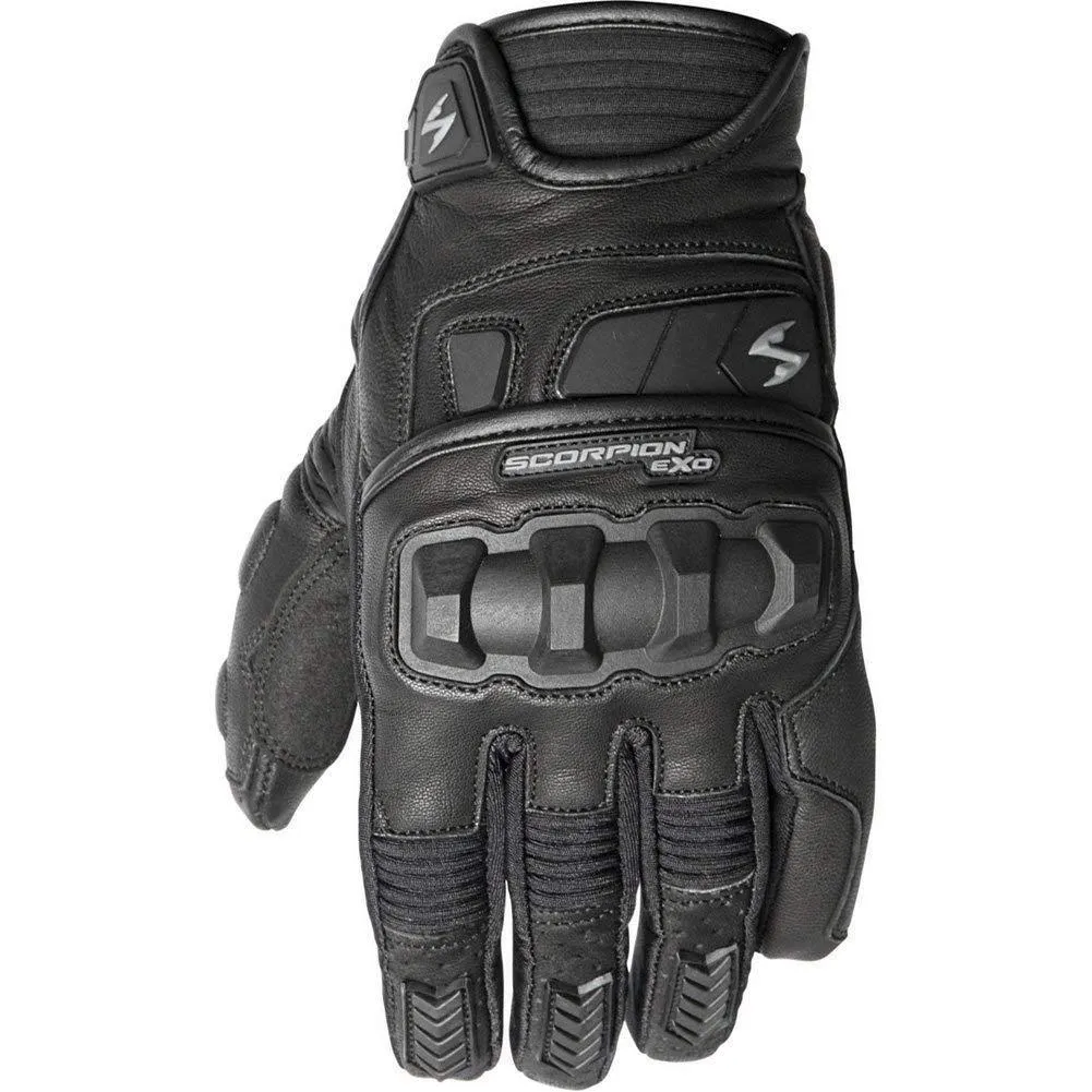 Scorpion Klaw II Black Leather Gloves