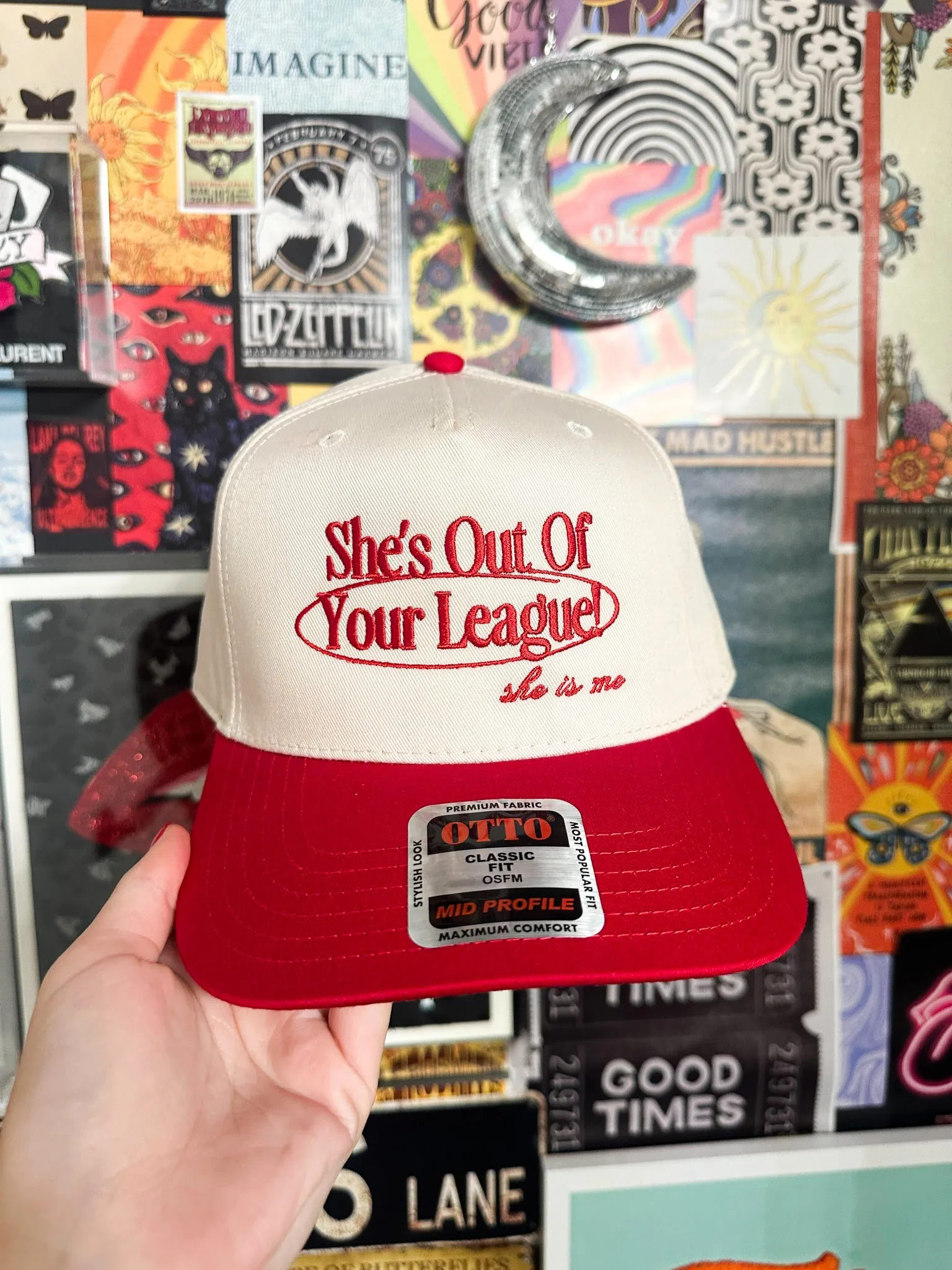 She's Out of Your League Trucker Hat