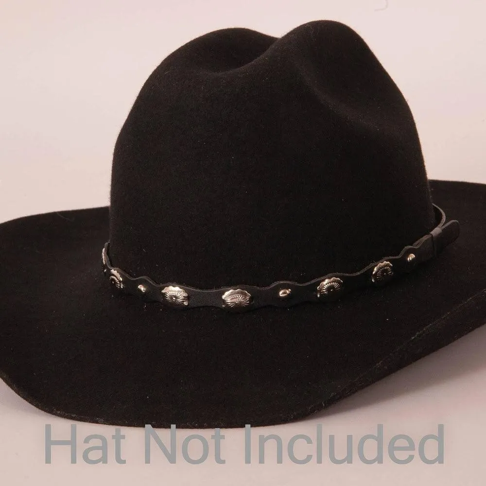 Silverton | Leather Cowboy Hat Band