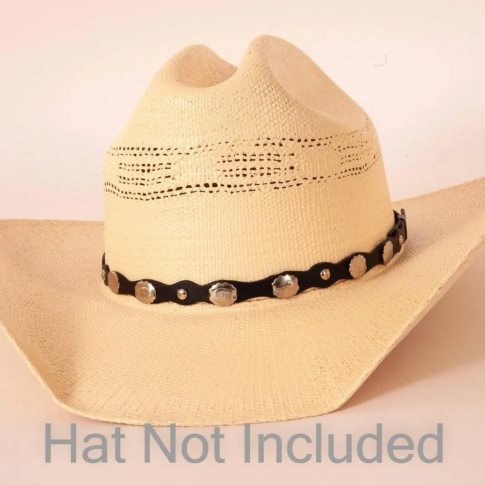 Silverton | Leather Cowboy Hat Band