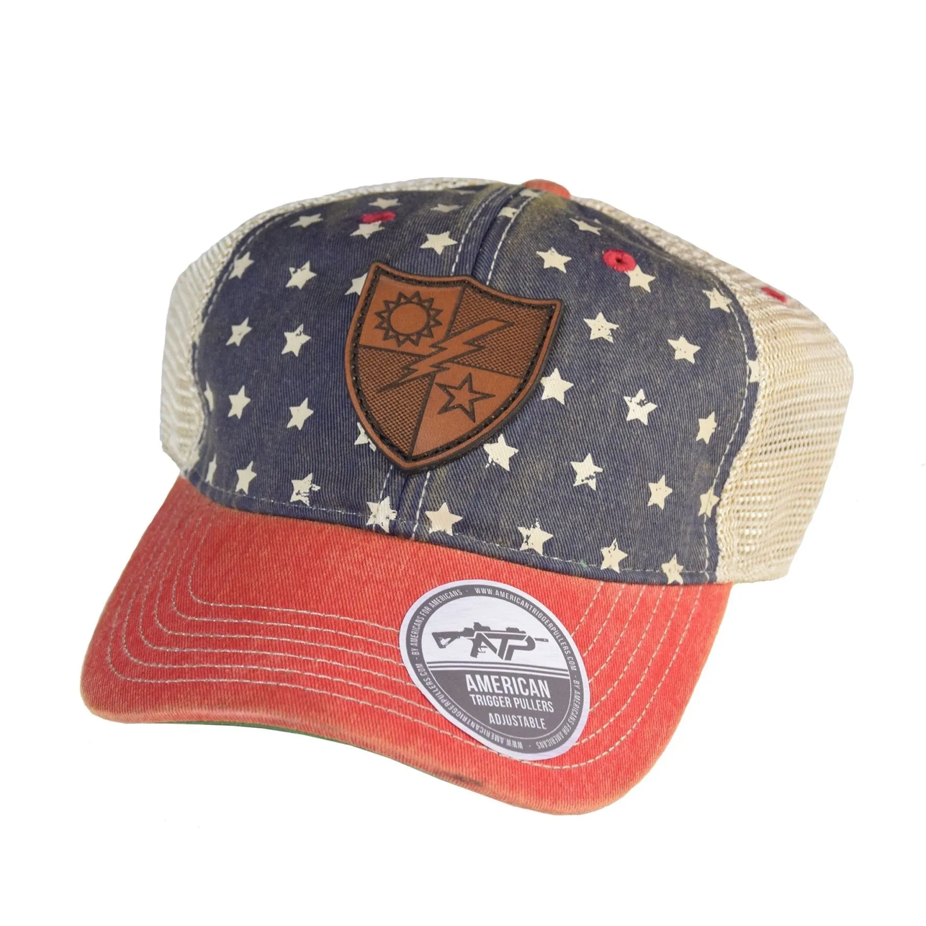 Star Spangled DUI Leather Patch Hat