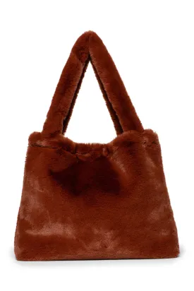 Studio Noos Mom Bag Faux Fur | Cacao Faux Fur