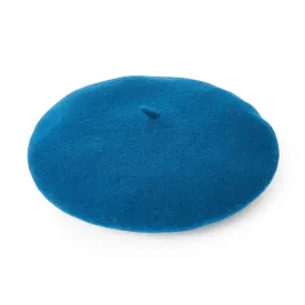 TEAL WOOL FELT BERET