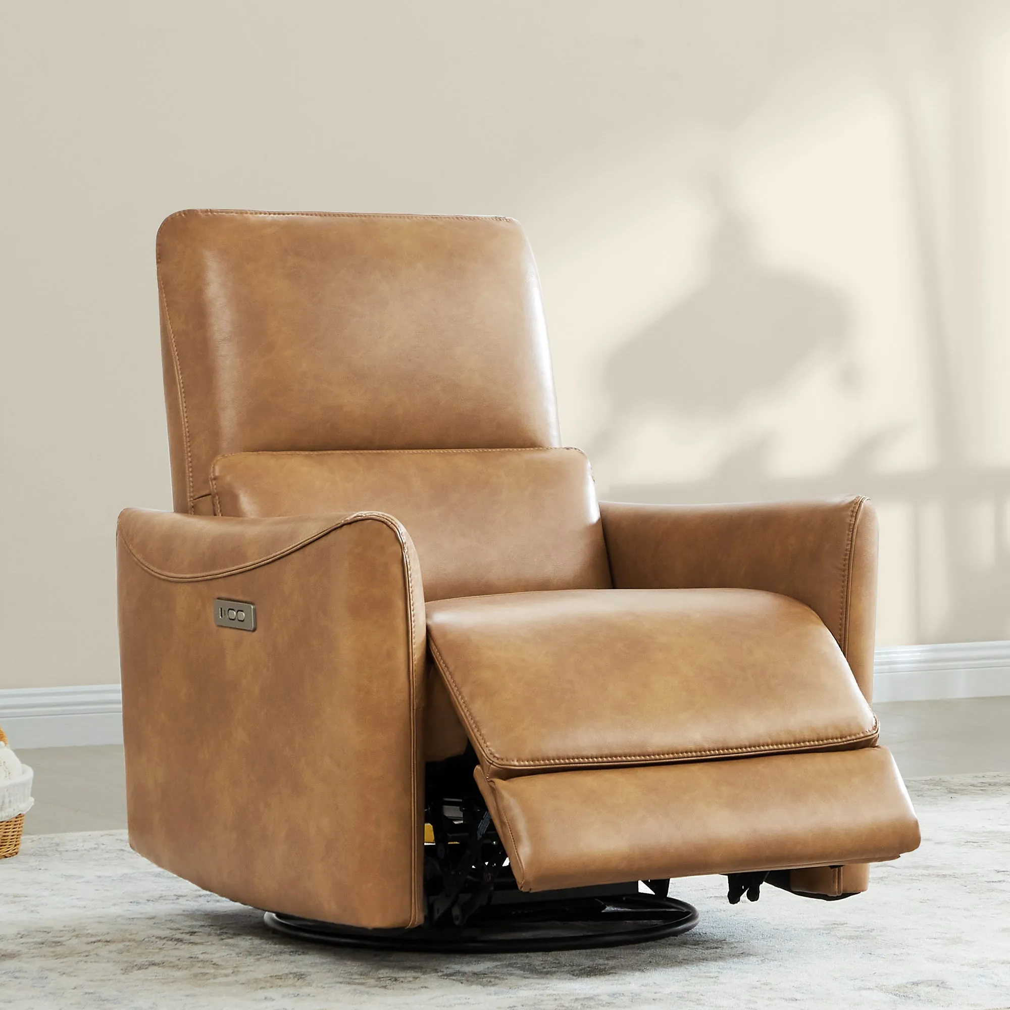 Tracee Modern Power Swivel Glider Recliner