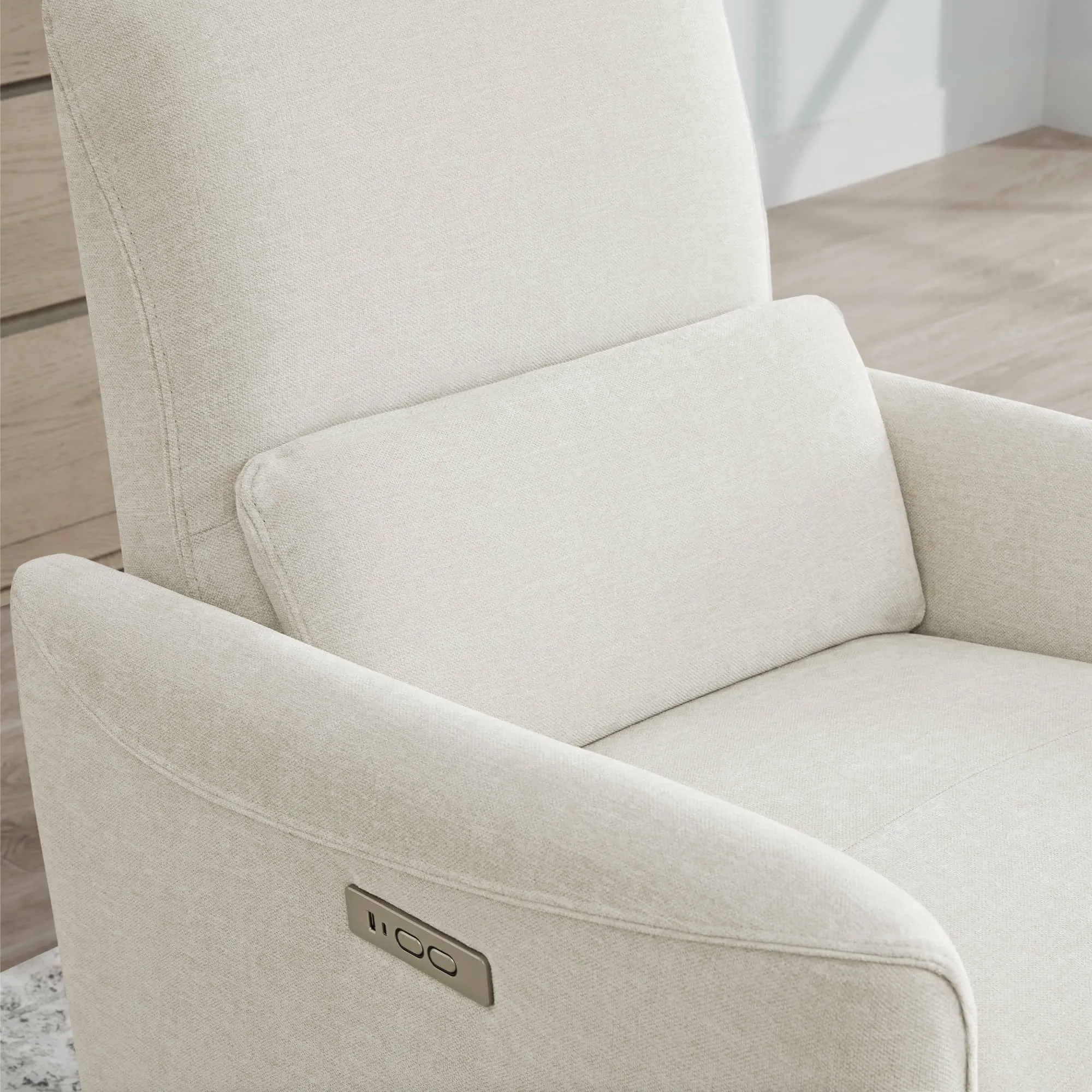 Tracee Modern Power Swivel Glider Recliner