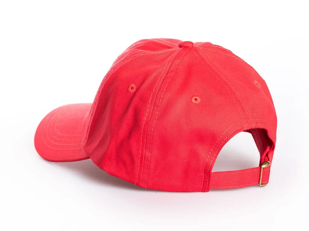 TRAP LORD DAD HAT IN TRUE RED