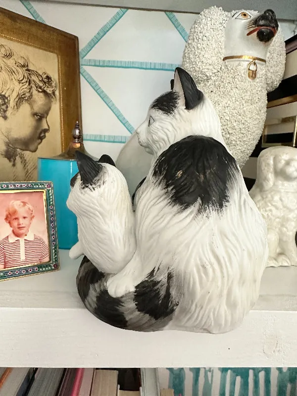 Vintage Cat Figurine, Homco